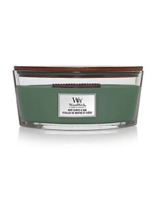 WoodWick - Mint Leaves and Oak - Ellipse Jar